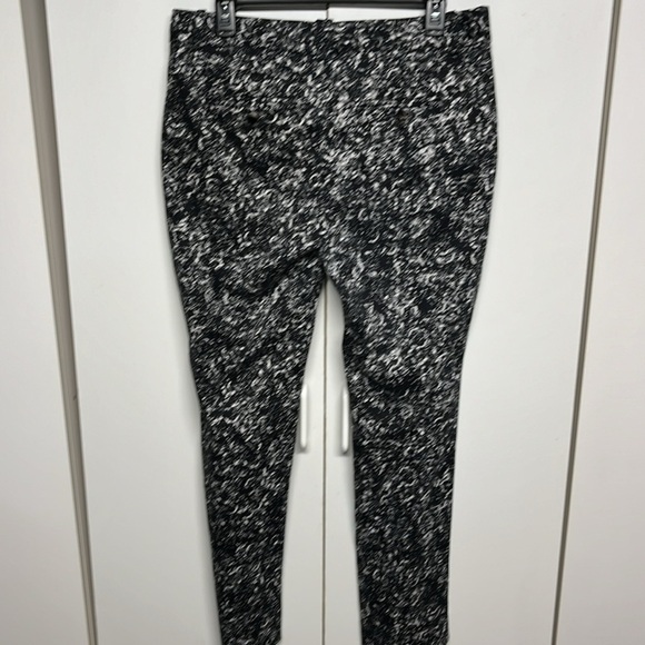 Calvin Klein High Rise Black & White Pants Vintage - Picture 3 of 12